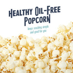 Nostalgia Retro Hot Air Popcorn Maker – 12 Cups Oil Free Popping – Countertop Machine with Measuring Cup – Healthy Snacks & Movie Nights – Aqua
