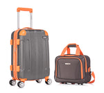Rockland London Hardside Spinner Wheel Luggage, Carry-On 20", Mint
