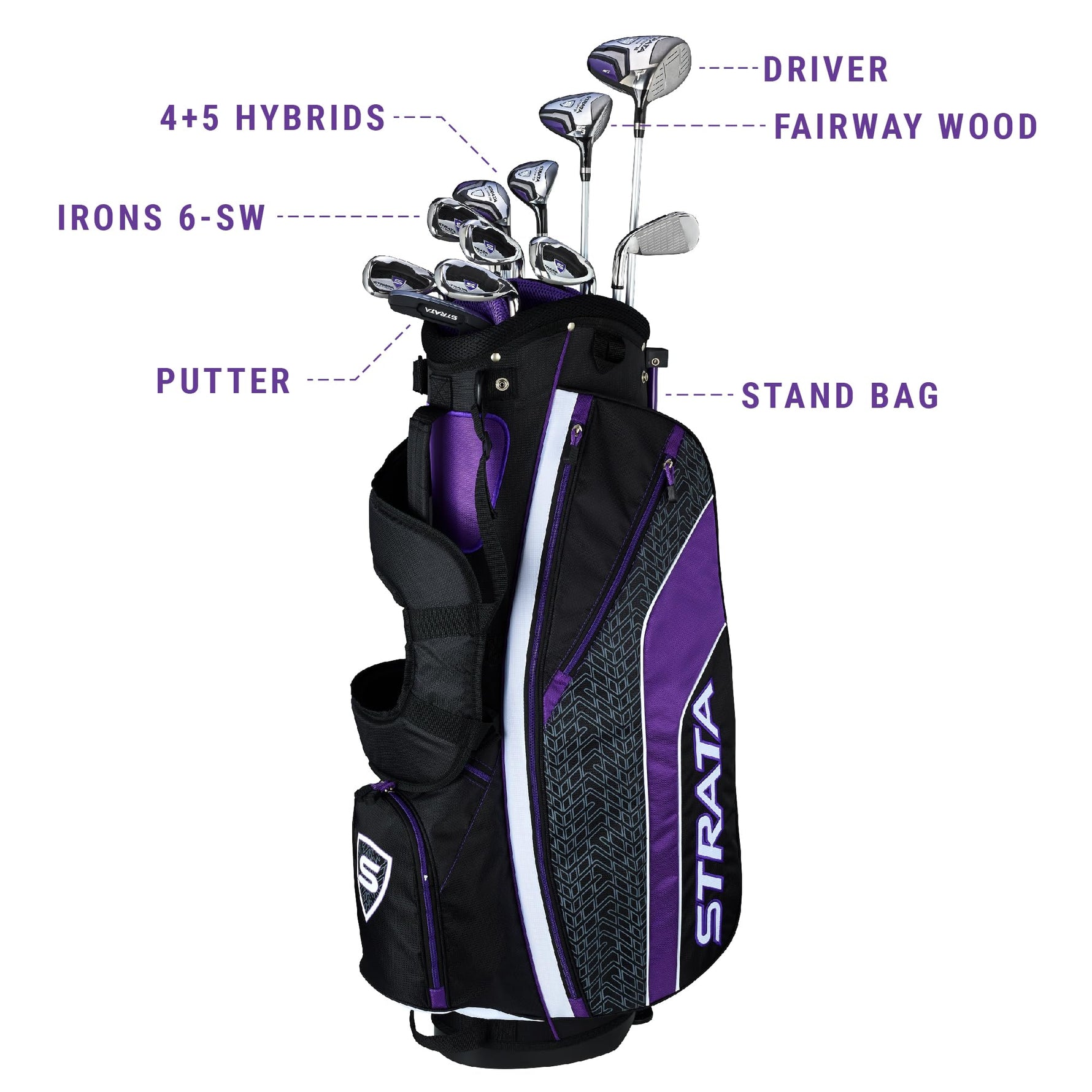Callaway Golf Strata Complete Golf Set (Men's and Women's)