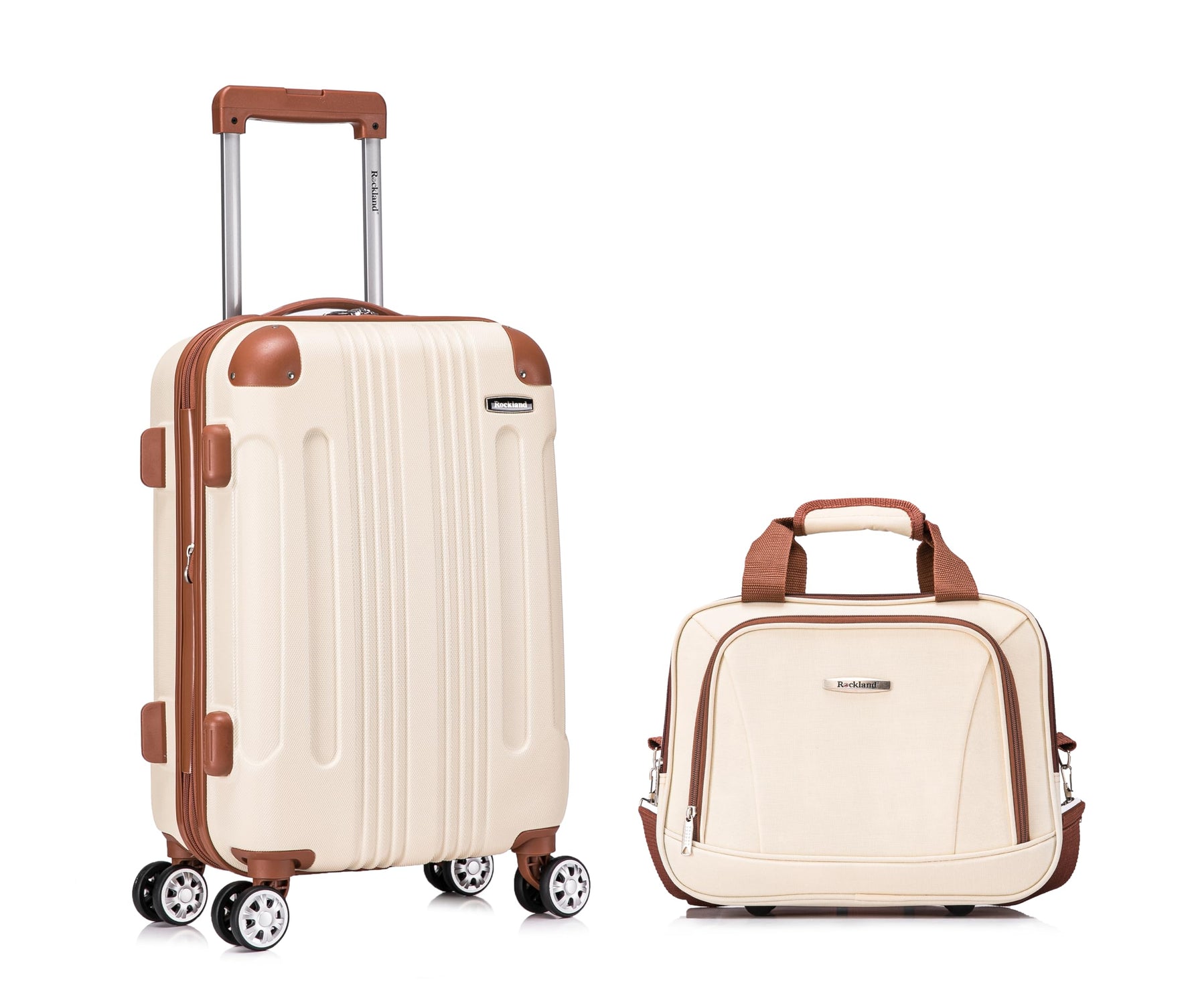 Rockland London Hardside Spinner Wheel Luggage, Carry-On 20", Mint