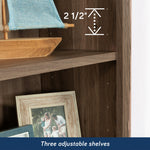 Sauder Miscellaneous Storage Bookcase, Sindoori Mango Finish