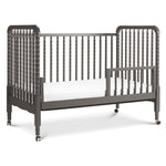 daVinci Jenny Lind 3-in-1 Baby Crib Convertible to Toddler Bed, Daybed - Easy to Assemble - GREENGUARD Gold Certified - 4 Adjustable Mattress Heights, Conversion Kit Sold Separately - White