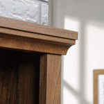 Sauder Miscellaneous Storage 5-Shelf/Book Shelf 2-Door Bookcase, Glacier Oak Finish