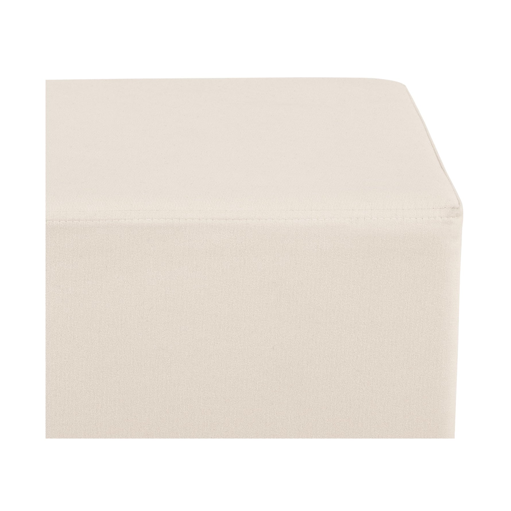 Seville Classics Cushioned Fabric Ottoman Hidden Storage Chest Footrest Chair, Padded Seat for Bedroom, Dorm, Loft, Living Room, Entryway, Hallway, Blue Velvet, 30" Bench