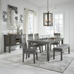 Signature Design by Ashley Ralene Tufted Upholstered Dining Room Bench, Medium Brown