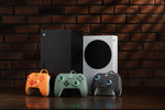 8BitDo Ultimate C Wired Controller for Xbox with Hall Effect Joysticks and Triggers, RGB Lighting Fire Ring, Compatible with Xbox Series X|S, Xbox One, Windows 10/11- Officially Licensed (Dark Green)