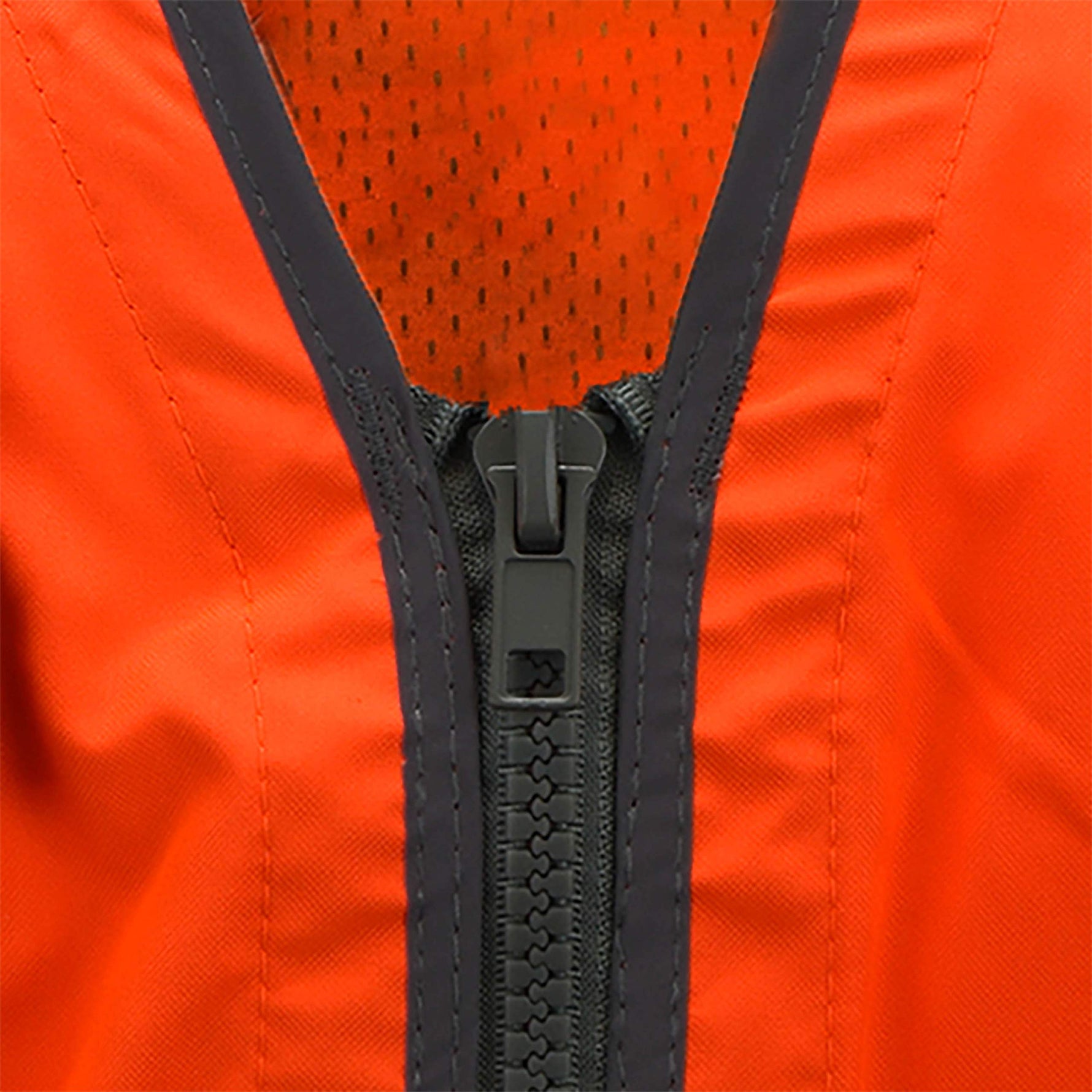 Radians SV55 Class 2 Heavy Woven Two Tone Engineer Vest with Padded Neck to Support Extra Weight in Cargo Pockets, Orange, 2X-Large