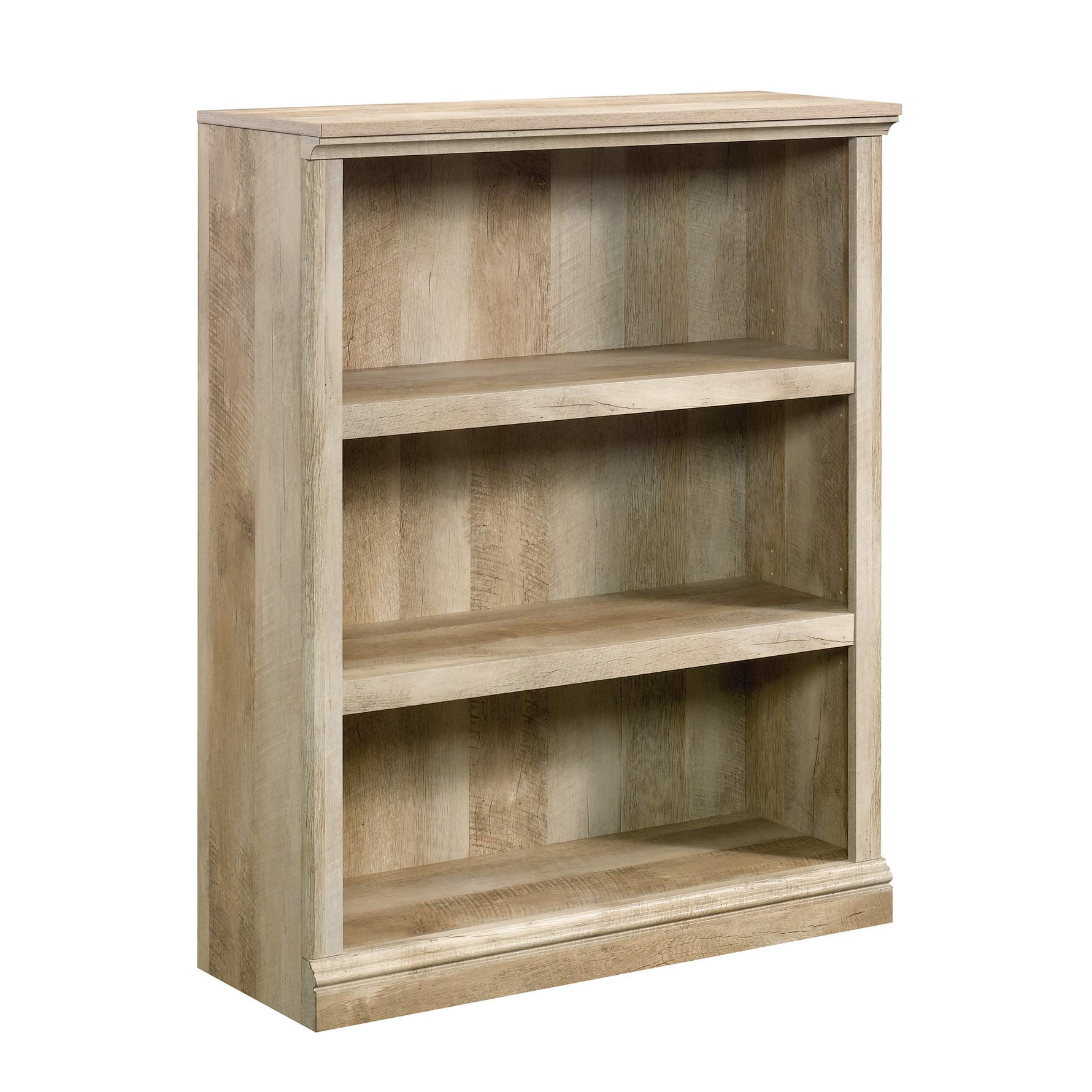 Sauder Miscellaneous Storage 3-Shelf Bookcase/ Book shelf, Oiled Oak finish