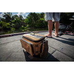 Plano Guide Series 3500 Tackle Bag, Beige, Includes 5 3500 Stowaway Organization Boxes, Premium Soft Fishing Tackle Storage, Waterproof & Non-Skid Base