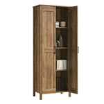 Sauder Miscellaneous Storage, Two-Door Storage Cabinet, in Spring Maple Finish