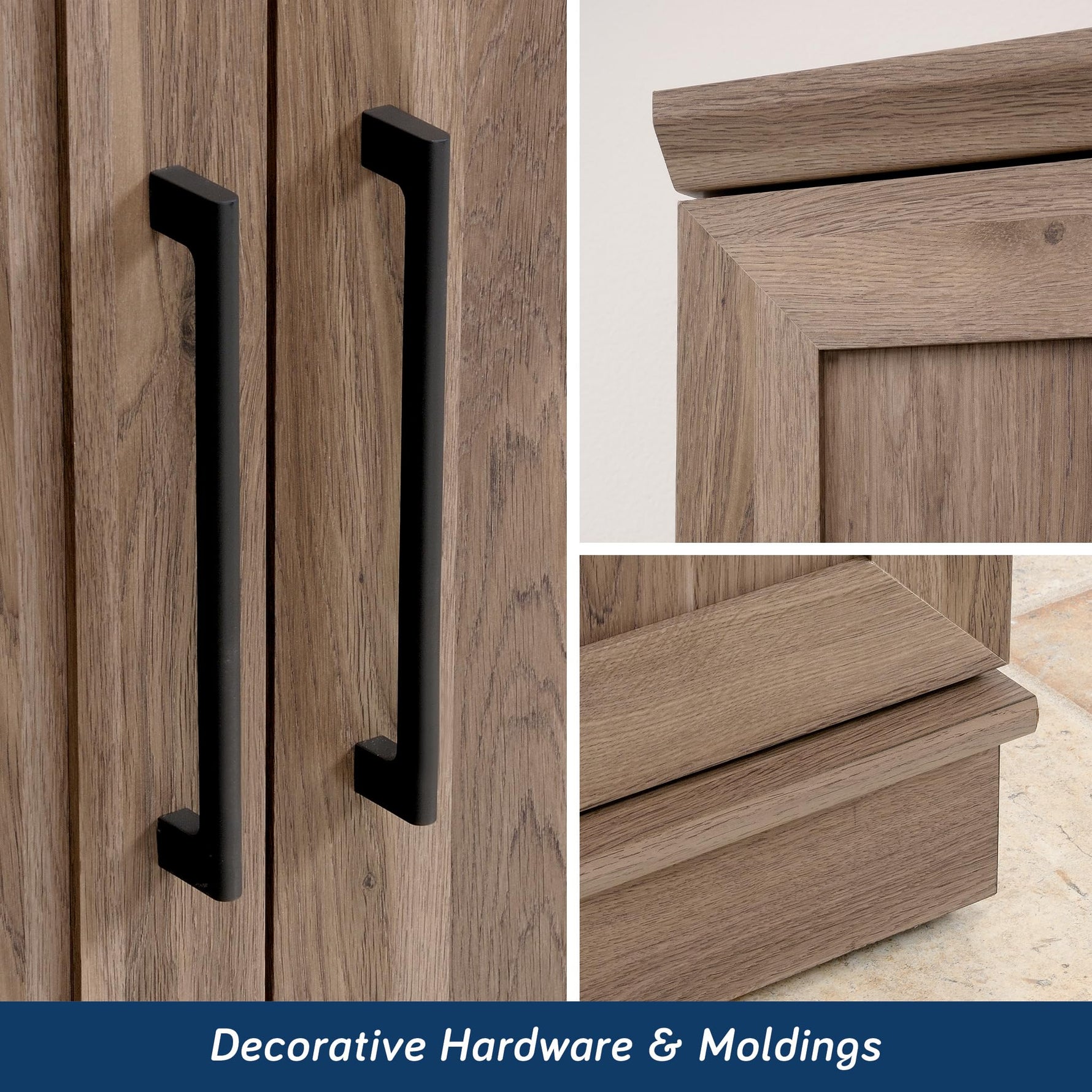 Sauder HomePlus Storage Cabinet/ Pantry cabinets, Dakota Oak finish