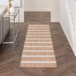 Nourison Home Positano Navy Ivory 8' x 10' Area Rug - Easy Clean, Non Shedding, Bed Room, Living Room, Dining Room, Kitchen (8' x 10')