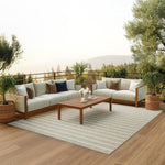 Nourison Home Positano Navy Ivory 8' x 10' Area Rug - Easy Clean, Non Shedding, Bed Room, Living Room, Dining Room, Kitchen (8' x 10')