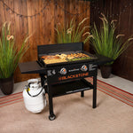 BLACKSTONE 5003 28” Griddle Hard Cover, Powder Coated Steel, Black