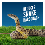 Liquid Fence Snake Repellent Granules, Safe Around Kids and Pets When Used & Stored as Directed, Keep Snakes Out of Garden, Patio and Backyard, 2 lb