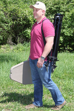 MTM HLST High-Low Shooting Table, USA Made, Dark Earth