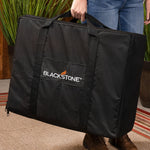 BLACKSTONE 1723 22” Tabletop Griddle Carry Bag, Heavy Duty, Weather Resistant, Griddle Cover, Black. Fits Griddles Without Hoods or Hard Covers.