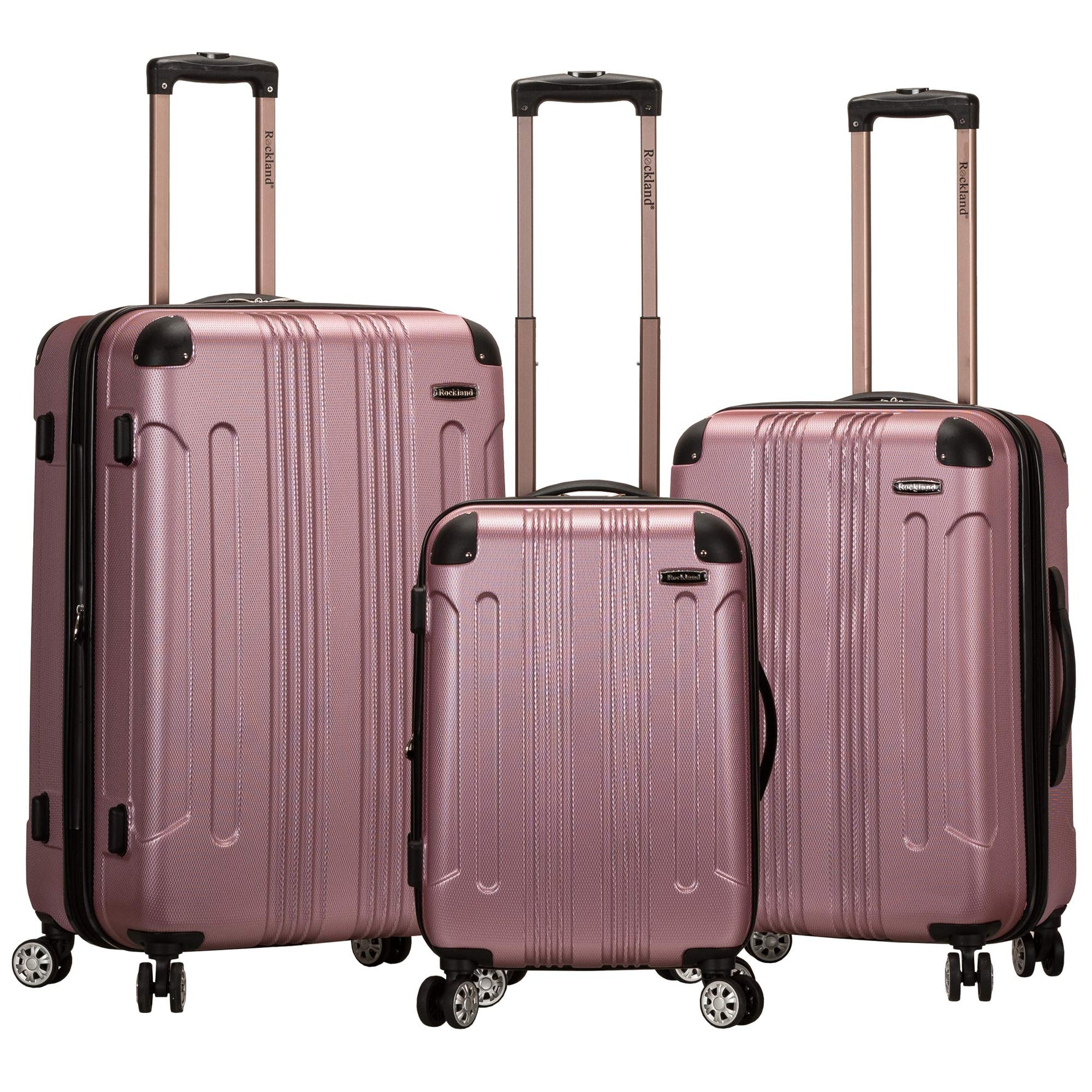 Rockland London Hardside Spinner Wheel Luggage, Carry-On 20", Mint