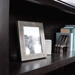 Sauder Miscellaneous Storage 5-Shelf/Book Shelf 2-Door Bookcase, Glacier Oak Finish