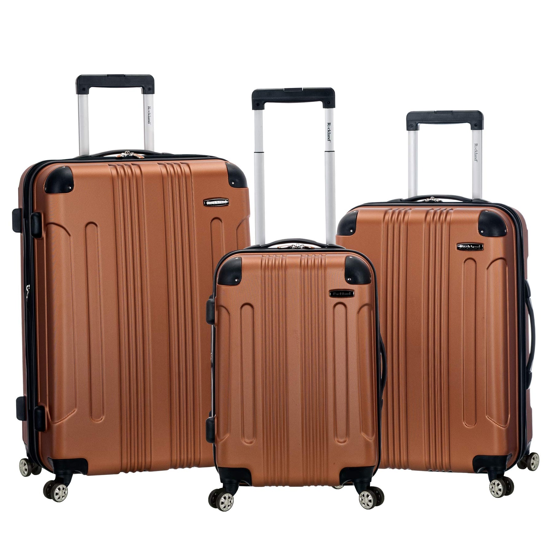 Rockland London Hardside Spinner Wheel Luggage, Carry-On 20", Mint