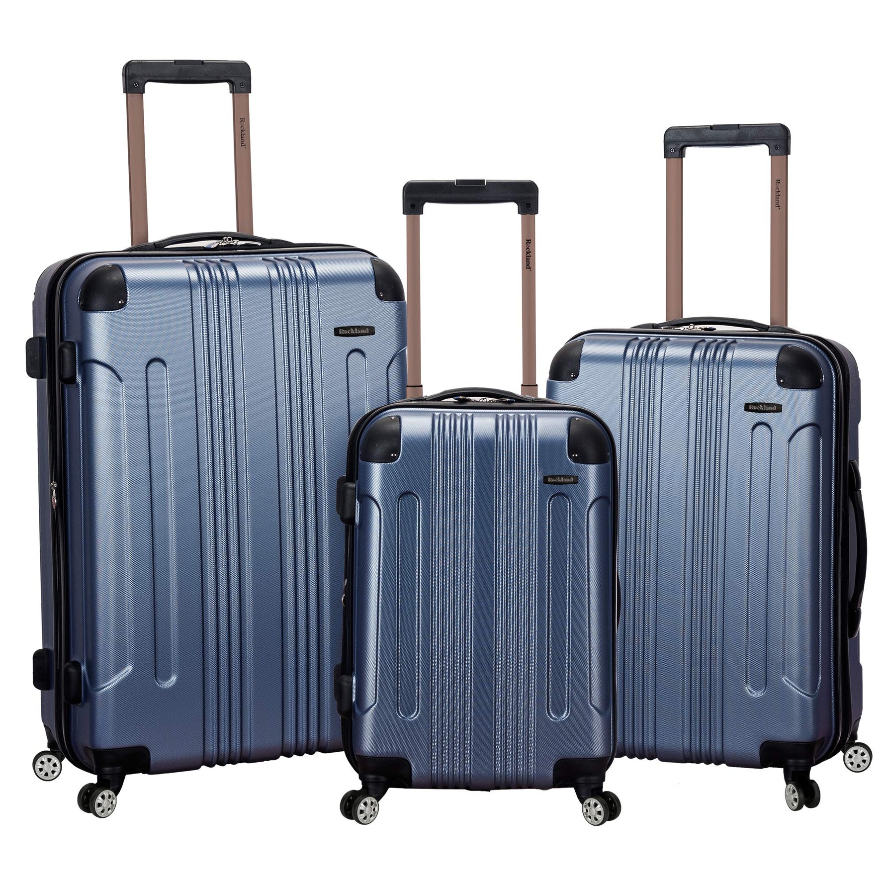 Rockland London Hardside Spinner Wheel Luggage, Carry-On 20", Mint