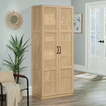 Sauder Select Storage Cabinet, Pantry Cabinet Kitchen Storage with Adjustable Shelves, Utility Room Storage Cabinet, in Reclaimed Pine