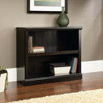 Sauder 2 Tier Book Shelf Wooden Bookcase Multipurpose Bookshelf for Home Office, Living Room, in Salt Oak
