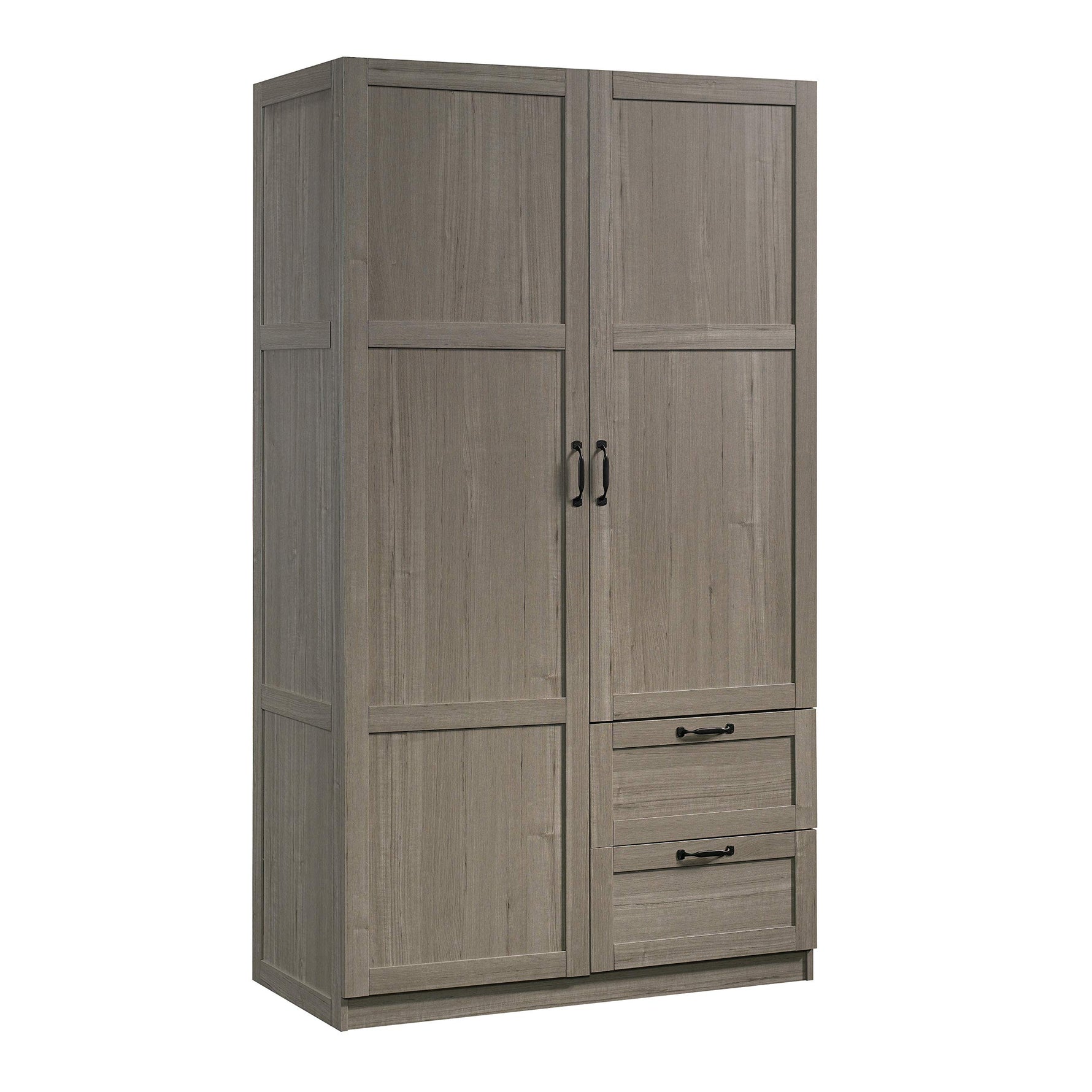 Sauder Miscellaneous Storage Wardrobe/Storage Cabinet/Pantry Cabinet, Reclaimed Pine Finish | Miscellaneous Storage