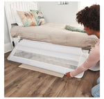 Regalo Safety 54” Extra Long Bed Rail Guard for Toddlers, Swing Down Toddler Bed Rail with Reinforced Anchor Safety System, 20” Tall Bed Safety Rail, Fits Twin, Full & Queen Beds