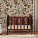 daVinci Jenny Lind 3-in-1 Baby Crib Convertible to Toddler Bed, Daybed - Easy to Assemble - GREENGUARD Gold Certified - 4 Adjustable Mattress Heights, Conversion Kit Sold Separately - White