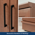 Sauder HomePlus Storage Cabinet/ Pantry cabinets, Dakota Oak finish