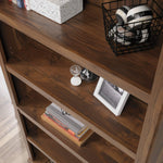Sauder 5-Shelf Split Bookcase/ Book shelf, Oiled Oak finish