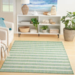 Nourison Home Positano Navy Ivory 8' x 10' Area Rug - Easy Clean, Non Shedding, Bed Room, Living Room, Dining Room, Kitchen (8' x 10')