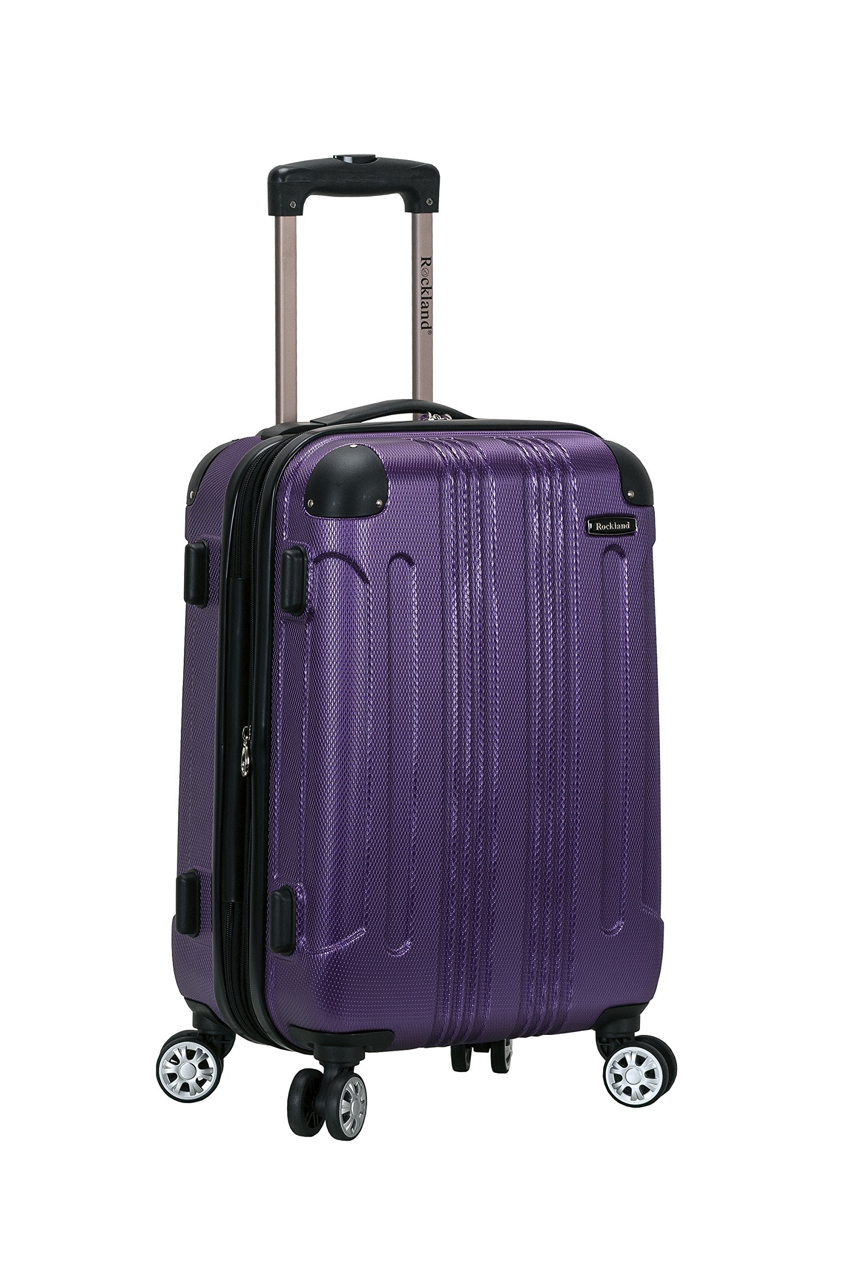 Rockland London Hardside Spinner Wheel Luggage, Carry-On 20", Mint