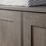 Sauder Miscellaneous Storage 5-Shelf/Book Shelf 2-Door Bookcase, Glacier Oak Finish