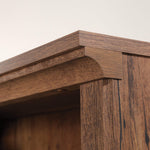 Sauder 5-Shelf Split Bookcase/ Book shelf, Oiled Oak finish