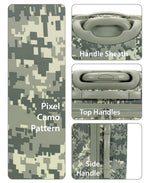 Rockland Safari Hardside Spinner Wheel Luggage, CAMO, Carry-On 20"