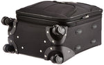 Rockland Pasadena Expandable Spinner Carry-on 19", Black