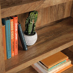 Sauder Miscellaneous Storage 3-Shelf Bookcase/ Book shelf, Oiled Oak finish