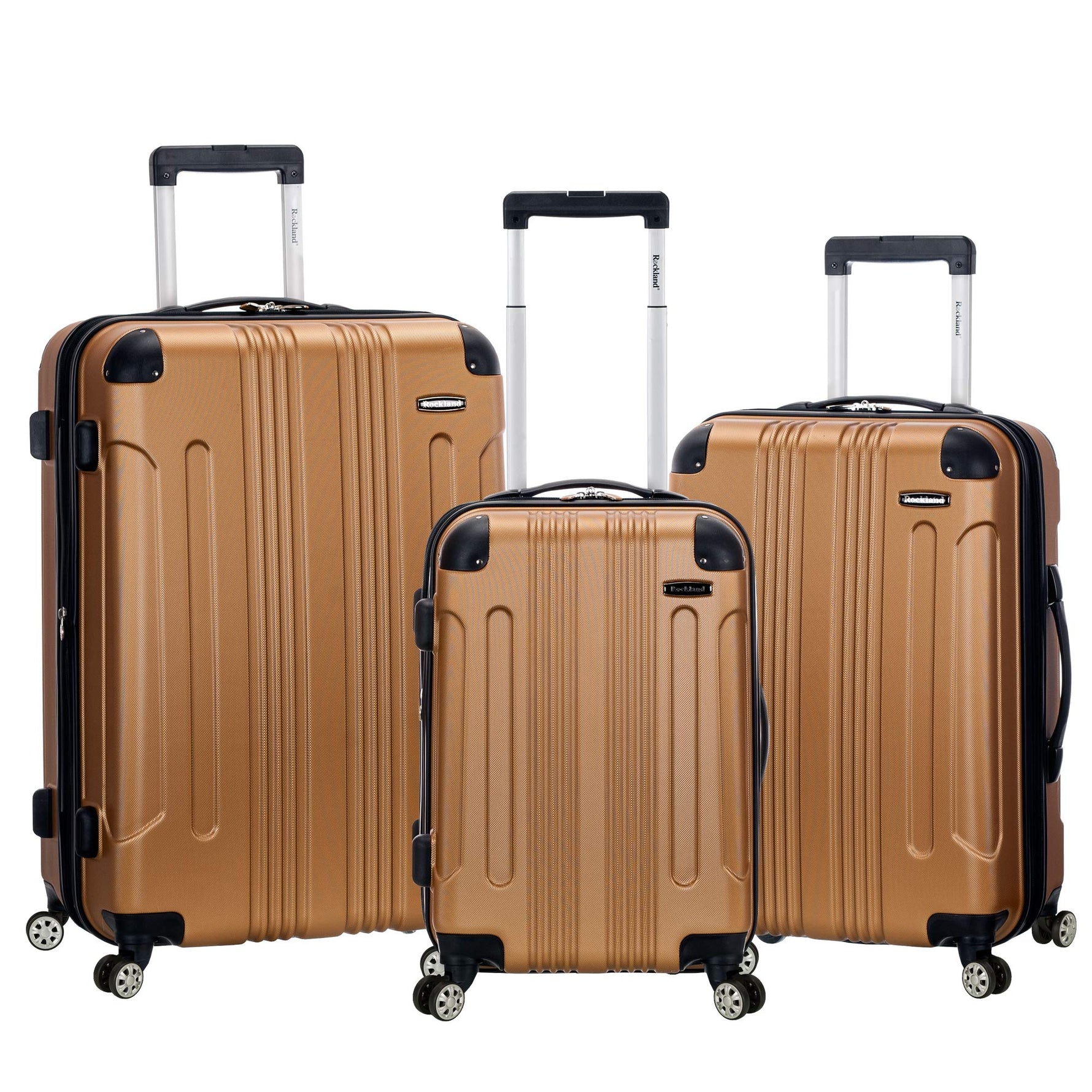 Rockland London Hardside Spinner Wheel Luggage, Carry-On 20", Mint