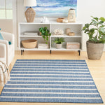 Nourison Home Positano Navy Ivory 8' x 10' Area Rug - Easy Clean, Non Shedding, Bed Room, Living Room, Dining Room, Kitchen (8' x 10')