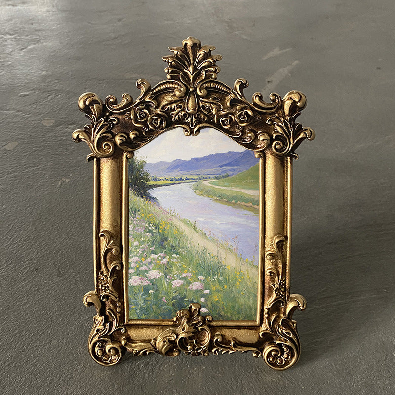 European-style Embossed Resin Photo Frame Decoration