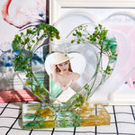 Epoxy Hollow Love Photo Frame Silicone Mold