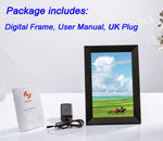 10.1 Inch Smart Cloud WIFI Digital Picture Frame 1280x800 Full IPS Touchscreen With Free Frameo APP, Easy Share Photos Or Videos, Sleep Mode, 16GB Storage